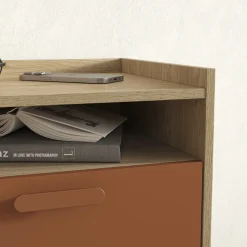 Nachtkasten*Beddenbriljant Nachtkastje met Lade Skagen - Eiken