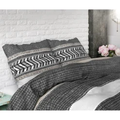 Dekbedovertrekken*Beddenbriljant Northern Stripe Grey