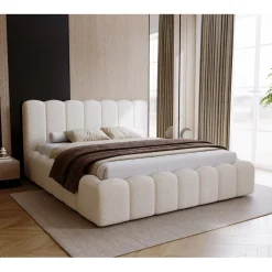 Bed Met Opbergruimte|Gestoffeerd Bed*Beddenbriljant Opberg Bed Boris – Luxe Bekleding | Kies je kleur