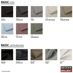Bed Met Opbergruimte|Gestoffeerd Bed*Beddenbriljant Opberg Bed Como - Luxe Bekleding | Kies je kleur