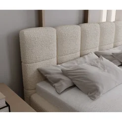 Bed Met Opbergruimte|Gestoffeerd Bed*Beddenbriljant Opberg Bed Nola – Luxe Bekleding | Kies je kleur