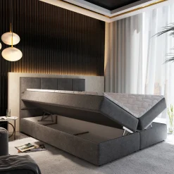 Boxspring Met Opbergruimte*Beddenbriljant Opberg Boxspring Levi - Direct Leverbaar!
