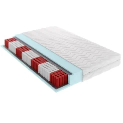 Pocketvering Matras*Beddenbriljant OP=OP Hybride pocketvering 300 m2 matras - 21 cm - 130 x 190