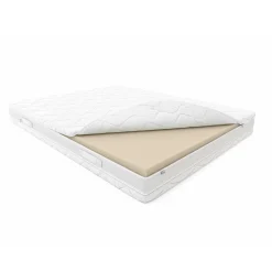 Traagschuim Matras|Pocketvering Matras*Beddenbriljant Pocketveermatras Tencel Traagschuim met dubbelzijdige 4 cm traagschuim - 24 cm