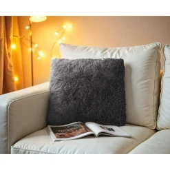 Accessoires*Beddenbriljant Polar Bear - sierkussen Antraciet (50 x 50)