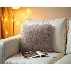 Accessoires*Beddenbriljant Polar Bear - sierkussen Deep Taupe (50 x 50)