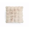 Accessoires*Beddenbriljant Pom Rabbit Fur - sierkussen Beige (50 x 50)