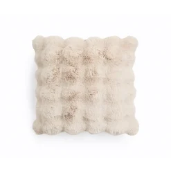 Accessoires*Beddenbriljant Pom Rabbit Fur - sierkussen Beige (50 x 50)