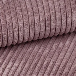 Poso*Beddenbriljant Poso 130 - Ribstof Aubergine
