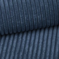 Poso*Beddenbriljant Poso 005 - Ribstof Blauw