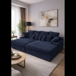 Zitbanken*Beddenbriljant Relaxbank Lugano 4-zits