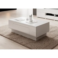 Salontafels*Beddenbriljant Salontafel Torben - Wit