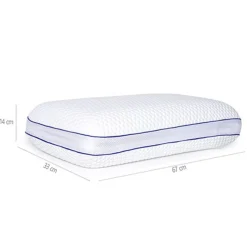 Hoofdkussens*Beddenbriljant Sandwich kussen | Memory Foam (3 laags)