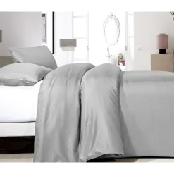 Dekbedovertrekken*Beddenbriljant Satin Point Grey