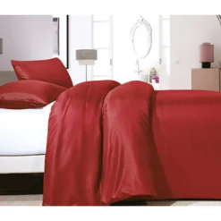Dekbedovertrekken*Beddenbriljant Satin Point Red
