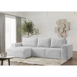 L-Banken|Loungebanken*Beddenbriljant Slaapbank Lecce met Opbergruimte | Loungebank
