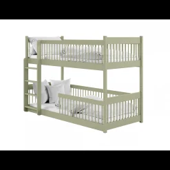 Kinderbed*Beddenbriljant Stapelbed Bram - Groen - Direct Leverbaar!