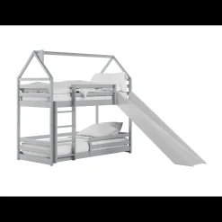 Stapelbed|Kinderbed*Beddenbriljant Stapelbed met Glijbaan Pleun - Leverbaar in 8 Kleuren!