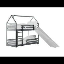 Stapelbed|Kinderbed*Beddenbriljant Stapelbed met Glijbaan Pleun - Leverbaar in 8 Kleuren!