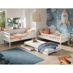 Stapelbed|Kinderbed*Beddenbriljant Stapelbed met Lade Bas - 3-persoons - Kinderbed - Leverbaar in 6 kleuren!