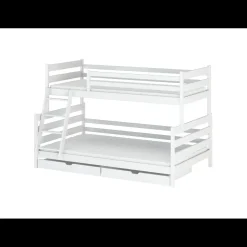 Stapelbed|Kinderbed*Beddenbriljant Stapelbed met Lade Faas - 3-persoons - 90/120 x 200 - Kinderbed - Leverbaar in 8 kleuren!