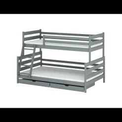 Stapelbed|Kinderbed*Beddenbriljant Stapelbed met Lade Faas - 3-persoons - 90/120 x 200 - Kinderbed - Leverbaar in 8 kleuren!