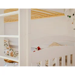 Stapelbed|Kinderbed*Beddenbriljant Stapelbed met Lade Ilias - 2-persoons - 90 x 200 - Direct Leverbaar!