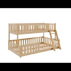 Kinderbed*Beddenbriljant Stapelbed Niels - Naturel - Direct Leverbaar!