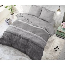 Dekbedovertrekken*Beddenbriljant Stone Stripe Grey