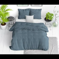 Dekbedovertrekken*Beddenbriljant Stone washed Blauw