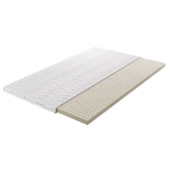 Latex Topper*Beddenbriljant Topmatras Latex 7 cm en 10 cm - Stel zelf samen