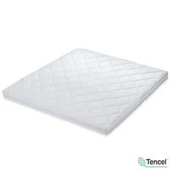 Koudschuim Topper*Beddenbriljant Topmatras Luxe Tencel Koudschuim 12 cm - Anti-allergisch