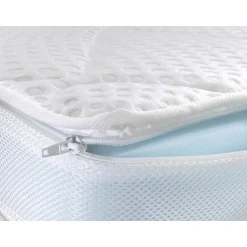 Koudschuim Topper*Beddenbriljant Topmatras Luxe Tencel Koudschuim 12 cm - Anti-allergisch
