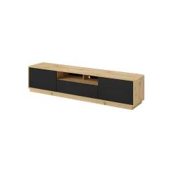 Tv Meubels*Beddenbriljant TV-meubel Asmund - 2-deurs incl. lade - Wotan Eiken v2