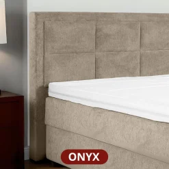 Boxspring Met Tv Lift|Zelf Boxspring Samenstellen*Beddenbriljant Vaste Boxspring - Incl. Antislip matrassen - Stel zelf samen