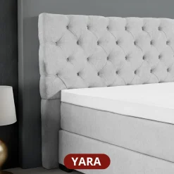Boxspring Met Tv Lift|Zelf Boxspring Samenstellen*Beddenbriljant Vaste Boxspring - Incl. Antislip matrassen - Stel zelf samen