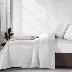 Bedspreien*Beddenbriljant Velvet Classico White