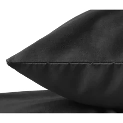 Kussenslopen*Beddenbriljant Velvet Kussensloop Fluweel Zwart (2 in 1)