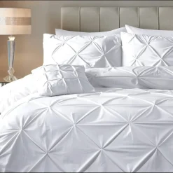 Dekbedovertrekken*Beddenbriljant Velvet Pintuck Wit