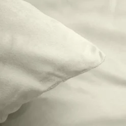 Dekbedovertrekken*Beddenbriljant Velvet Uni Dekbedovertrek Creme