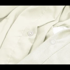 Dekbedovertrekken*Beddenbriljant Velvet Uni Dekbedovertrek Creme