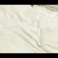 Dekbedovertrekken*Beddenbriljant Velvet Uni Dekbedovertrek Creme