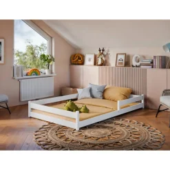 Kinderbed*Beddenbriljant Vloerbed Fin - Leverbaar in 10 kleuren!
