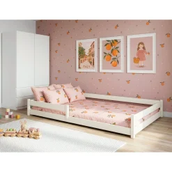 Kinderbed*Beddenbriljant Vloerbed Fin - Leverbaar in 10 kleuren!