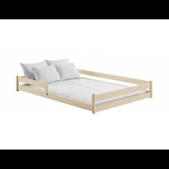 Kinderbed*Beddenbriljant Vloerbed Fin - Naturel - Direct Leverbaar!