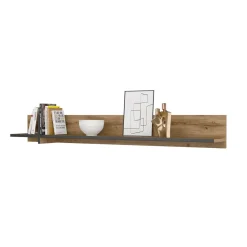 Wandkasten*Beddenbriljant Wandplank Crotone - Wotan Eiken